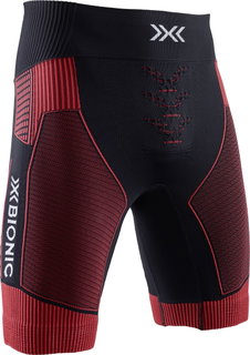X-Bionic Laufhose Short Running Effektor 4.0 kurz schwarz/orange Herren