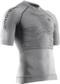 X-Bionic Laufshirt Running Fennec 4.0 kurzarm enganliegend grau Herren