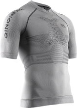 X-Bionic Laufshirt Running Fennec 4.0 kurzarm enganliegend grau Herren