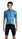 X-Bionic Bicycle Shirt Corefusion Ride Jersey (Front Zip, 3 Back Pockets, Breathable) blue Men's