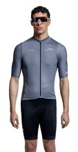 X-Bionic Bicycle Shirt Corefusion Ride Jersey (Front Zip, 3 Back Pockets, Breathable) grey Men's