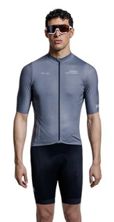 X-Bionic Fahrrad-Shirt Corefusion Ride Jersey (Front-Reißverschluss, 3 Rückentaschen, atmungsaktiv) grau Herren