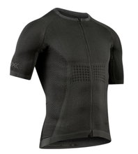 X-Bionic Bicycle Shirt Xceed Ride Jersey (Front Zip, Comfortable Fit) black Men's