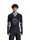 X-Bionic Funktions-Langarmshirt Energy Accumulator Light Half Zip Unterwäsche schwarz/grau Herren