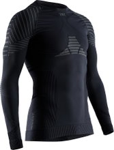 X-Bionic Langarmshirt Rundhals Invent 4.0 Unterwäsche schwarz Herren