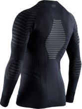 X-Bionic Langarmshirt Rundhals Invent 4.0 Unterwäsche schwarz Herren