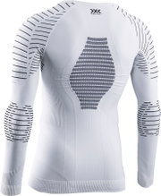 X-Bionic Langarmshirt Rundhals Invent 4.0 Unterwäsche weiss Herren