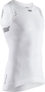 X-Bionic Singlet Invent Light 4.0 ärmellos Unterwäsche weiss Herren