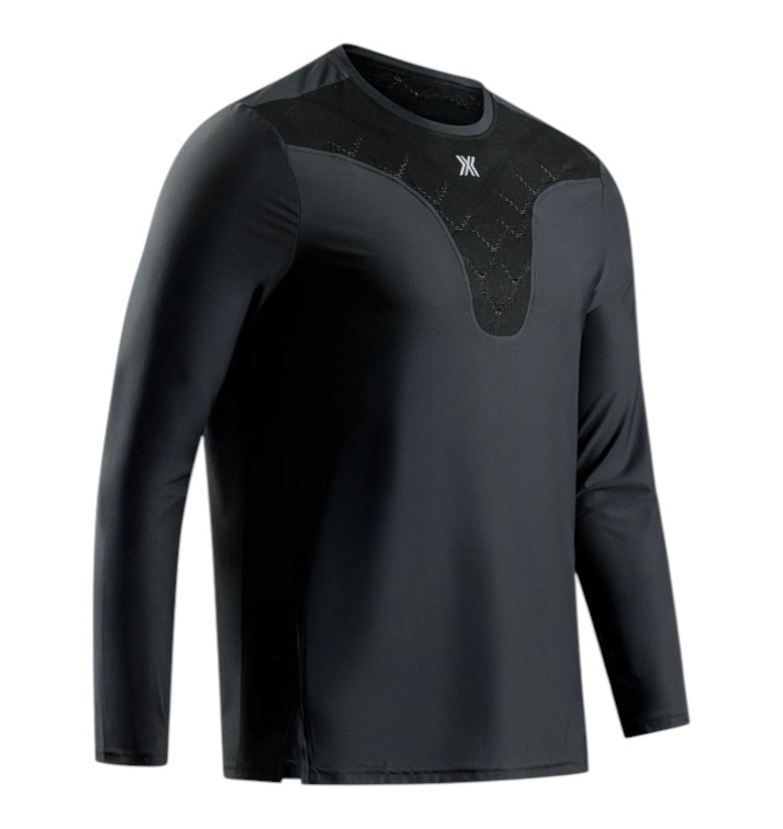 X-Bionic Lauf-Langarmshirt Corefusion Run Shirt LS (ultraleicht, temperaturregulierung) schwarz Herren