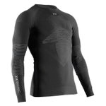 X-Bionic Funktions-Langarmshirt Energizer 4.0 Shirt Unterwäsche anthrazitgrau/charcoal Herren