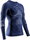 X-Bionic Funktions-Langarmshirt Rundhals Energy Accumulator 4.0 Unterwäsche marineblau/weiss Herren