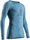 X-Bionic Langarmshirt Rundhals Invent 4.0 Unterwäsche blau Herren