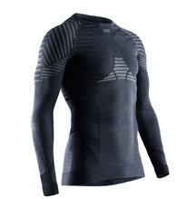 X-Bionic Functional Long Sleeve Shirt Invent 4.0 Shirt 2023 Underwear Charcoal Grey Men