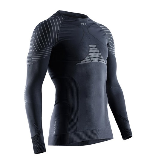 X-Bionic Funktions-Langarmshirt Invent 4.0 Shirt 2023 Unterwäsche charcoalgrau Herren