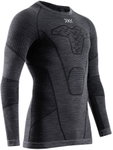 X-Bionic Funktions-Langarmshirt Symbio Merino (Merinowolle) Unterwäsche grau Herren