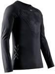 X-Bionic Funktions-Langarmshirt Twyce Run Shirt (enganliegend) Unterwäsche schwarz/charcoal Herren