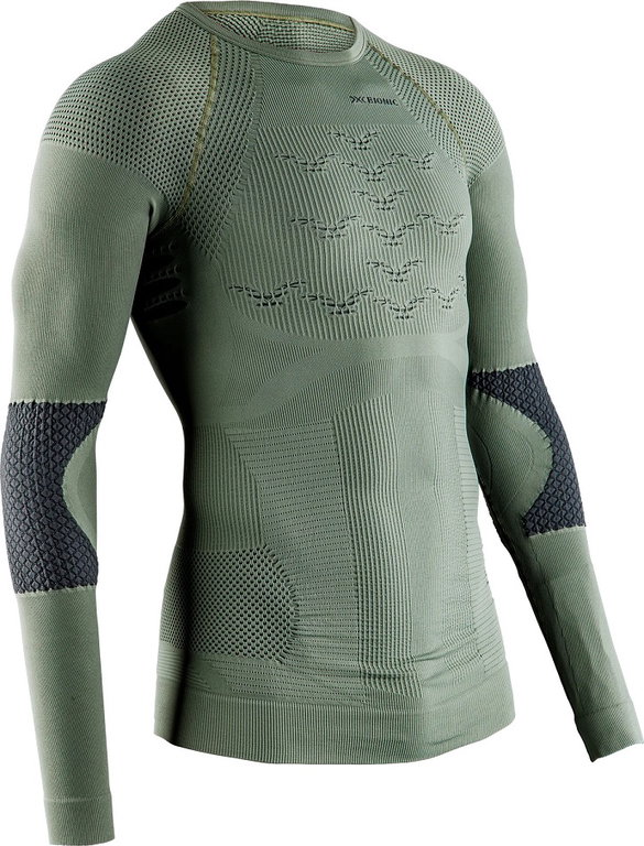X-Bionic Funktions-Langarmshirt X-Plorer Energizer 4.0 (Combat) Unterwäsche olivegrün Herren