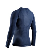 X-Bionic Running Long Sleeve Shirt Xceed Run Shirt LS (lightweight, optimal temperature regulation) navy blue/slate men's