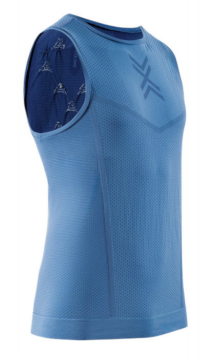 X-Bionic Lauf-Tanktop Xceed Run Tank Top slateblau/marine Herren