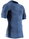 X-Bionic Laufshirt Twyce Race Shirt (enganliegend) kurzarm slateblau/schwarz Herren