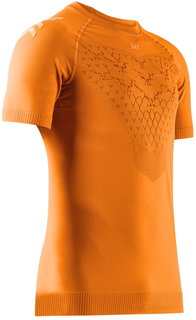 X-Bionic Running Shirt Twyce Run (tight-fitting) Short Sleeve orange Men