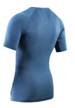 X-Bionic Laufshirt Xceed Ride Run Shirt (optimale Thermoregulation) slateblau/marine Herren
