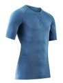 X-Bionic Laufshirt Xceed Ride Run Shirt (optimale Thermoregulation) slateblau/marine Herren