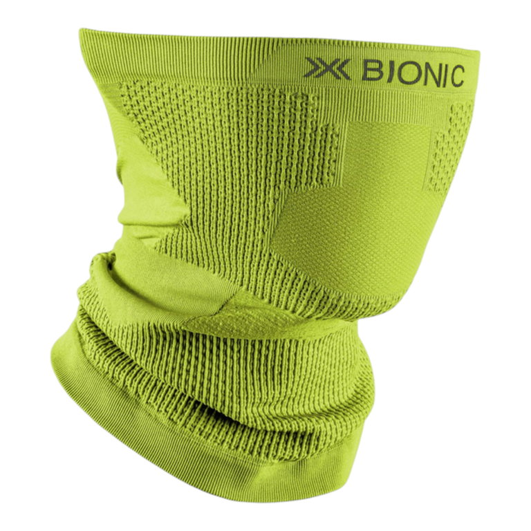 X-Bionic Multifunktionstuch (Halswärmer) Neckwarmer gelb/grau - 1 Stück