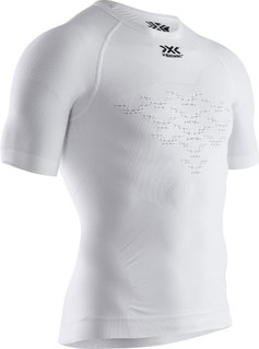 X-Bionic Tshirt Energizer Light 4.0 Round Neck (Multifunktionsshirt) kurzarm Unterwäsche weiss Herren