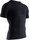 X-Bionic Tshirt Energizer Light 4.0 V-Neck kurzarm (Multifunktionsshirt) Unterwäsche schwarz Herren