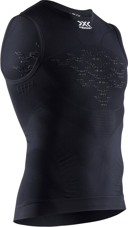 X-Bionic Shirt Singlet Energizer Light 4.0 ärmellos (Multifunktionsshirt) Unterwäsche schwarz Herren