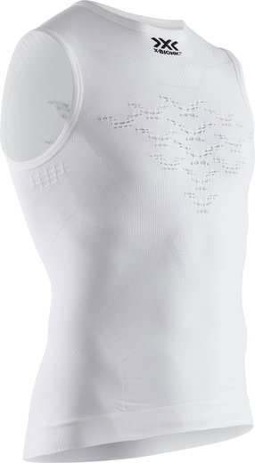 X-Bionic Shirt Singlet Energizer Light 4.0 ärmellos (Multifunktionsshirt) Unterwäsche weiss Herren