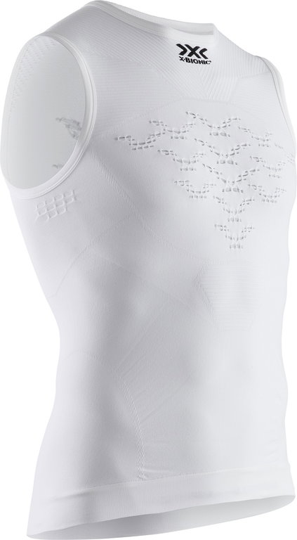 X-Bionic Shirt Singlet Energizer Light 4.0 ärmellos (Multifunktionsshirt) Unterwäsche weiss Herren