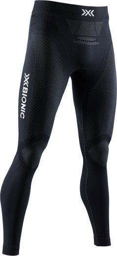 X-Bionic Funktions-Laufhose Pant Invent 4.0 Running Pant lang Unterwäsche schwarz Herren