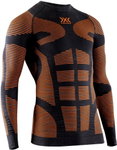 X-Bionic Precuperation Shirt Effektor 4.0 Langarmshirt - orange/schwarz - Herren