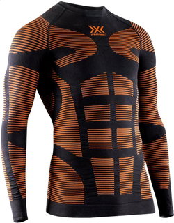 X-Bionic Precuperation Shirt Effektor 4.0 Long Sleeve Shirt - orange/black - Men