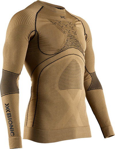 X-Bionic Unterwäsche Langarmshirt Radiactor 4.0 gold Herren