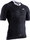 X-Bionic Fahrrad-Shirt The Trick 4.0 Full-Zip Kurzarm schwarz Herren