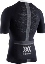 X-Bionic Cycling Shirt The Trick 4.0 Full-Zip Short Sleeve Black Men