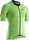 X-Bionic Fahrrad-Shirt Full-Zip The Trick 4.0 Kurzarm limegrün Herren