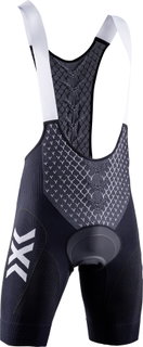 X-Bionic Fahrradhose Bike Twyce 4.0 BIB Short Padded schwarz/weiss Herren