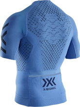 X-Bionic Fahrrad-Shirt Twyce 4.0 Kurzarm-Full-Zip blau Herren