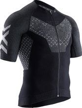 X-Bionic Cycling Shirt Twyce 4.0 Short Sleeve Full-Zip Black Men