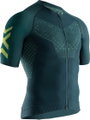 X-Bionic Fahrrad-Shirt Twyce 4.0 Kurzarm-Full-Zip dunkelgrün Herren
