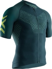 X-Bionic Cycling Shirt Twyce 4.0 Short Sleeve Full-Zip Dark Green Men