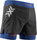 X-Bionic Laufhose Twyce Race 2in1 Short (eingehängte Innenhose) kurz schwarz/dunkelblau/orange Herren