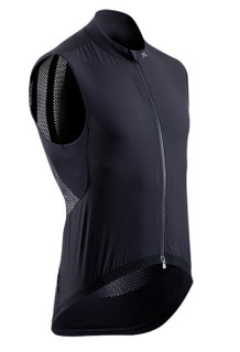 X-Bionic Kamizelka rowerowa Spherewind (wiatroszczelna) czarna męska