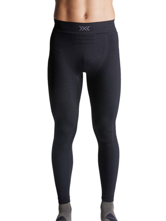 X-Bionic Funktionshose Mightywool Pant (Merinowolle, warm) lang schwarz Herren