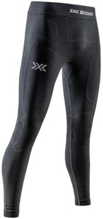 X-Bionic Unterziehhose Pant Symbio Merino (Merinowolle) lang Unterwäsche schwarz Herren