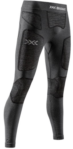 X-Bionic Unterziehhose Symbio Merino Pant (Merinowolle) lang Unterwäsche grau Herren